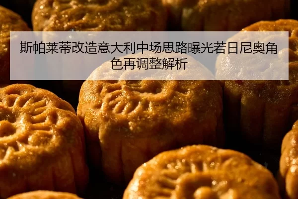 斯帕莱蒂改造意大利中场思路曝光若日尼奥角色再调整解析